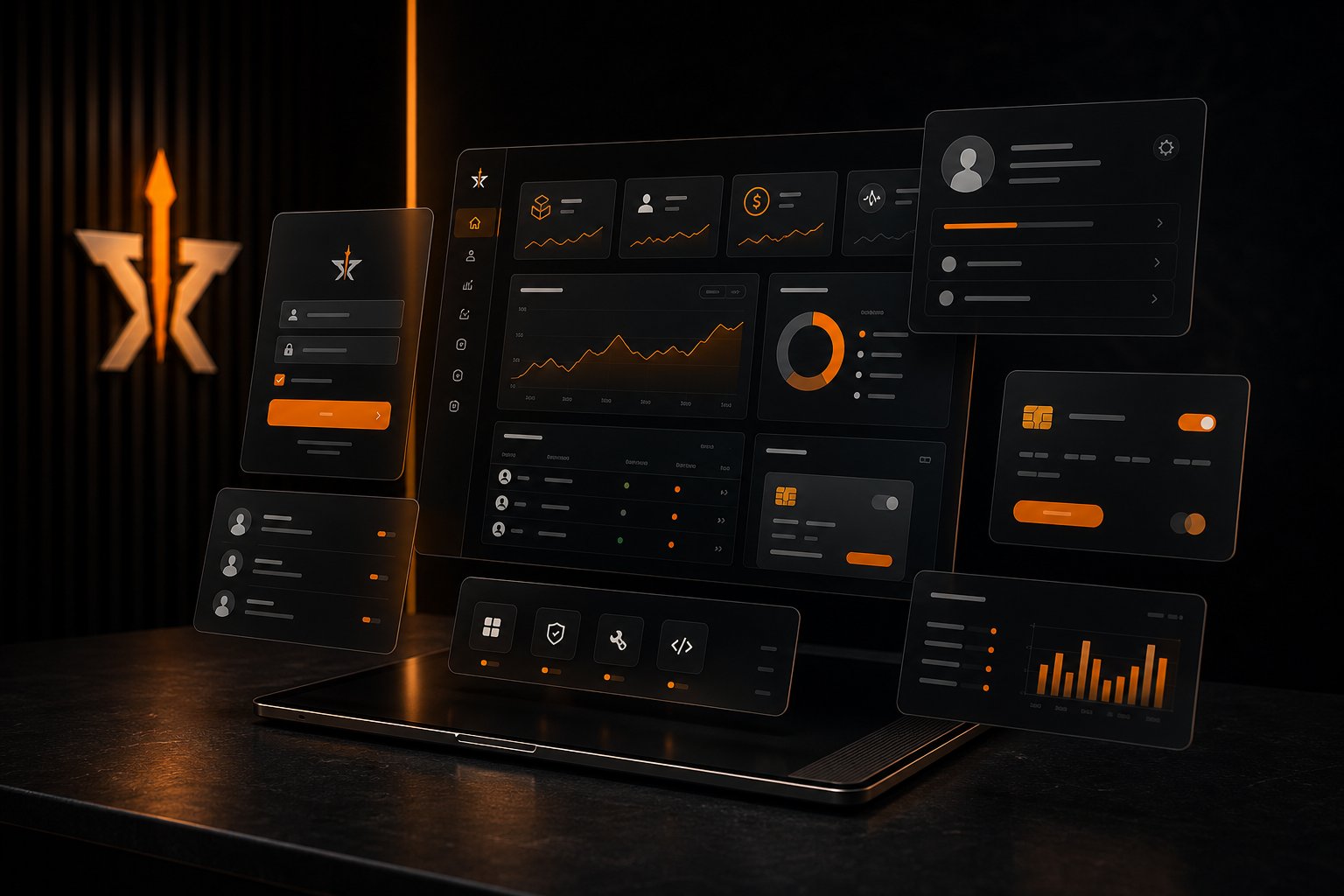 Interface produit et tableaux de bord applicatifs